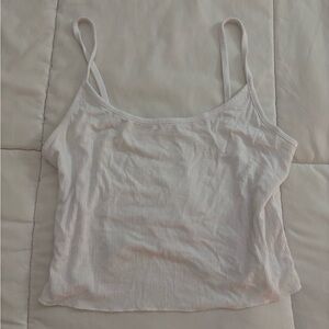 Cotton On White Ribbed Camisole